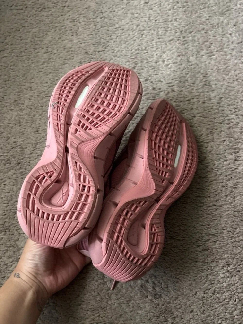 Reebok Women's Pink Athletic Sneakers
